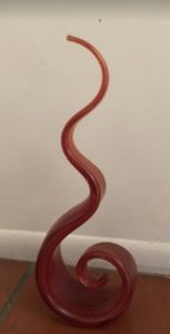 Blow glass sculpture